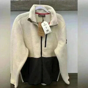 NEW Avalanche Fleece Jacket Unisex‎ L
Cream Charcoal Gray